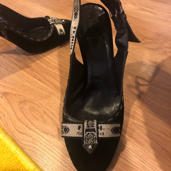 Fendi Women’s Slingback Heels - Picture 2 of 3